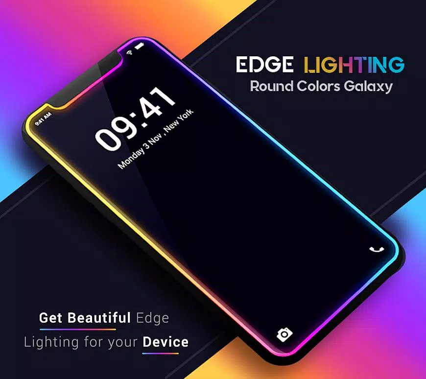 Edge Lighting Colors Round Colors Galaxy S20 Ultra APK