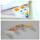 Paper bookmarks for books