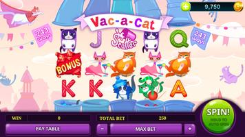 Vac-a-Cat Slot ポスター