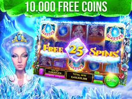 Snow Queen Casino Slots Games Affiche