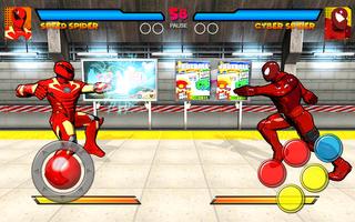 Ultimate Hero Spider Battle Verse Fight Iron Robot โปสเตอร์