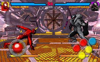 Ultimate Hero Spider Battle Verse Fight Iron Robot ภาพหน้าจอ 2