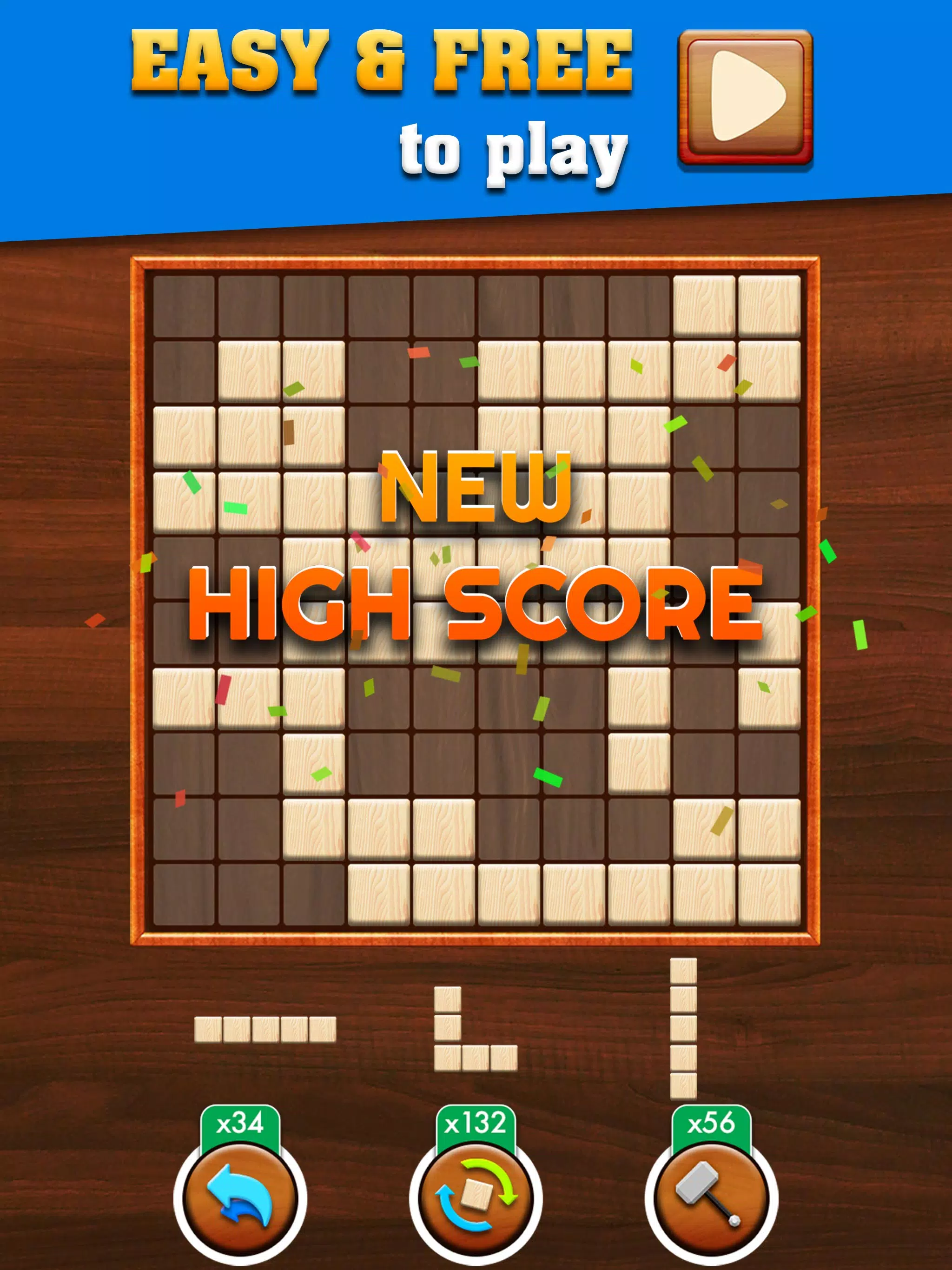 Woody Extreme: Wood Block Puzzle Games for free for Android - APK Download