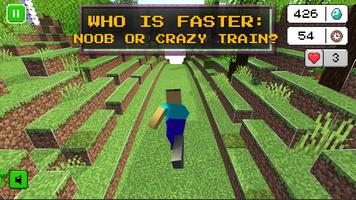 Noob vs. Spider Train Affiche