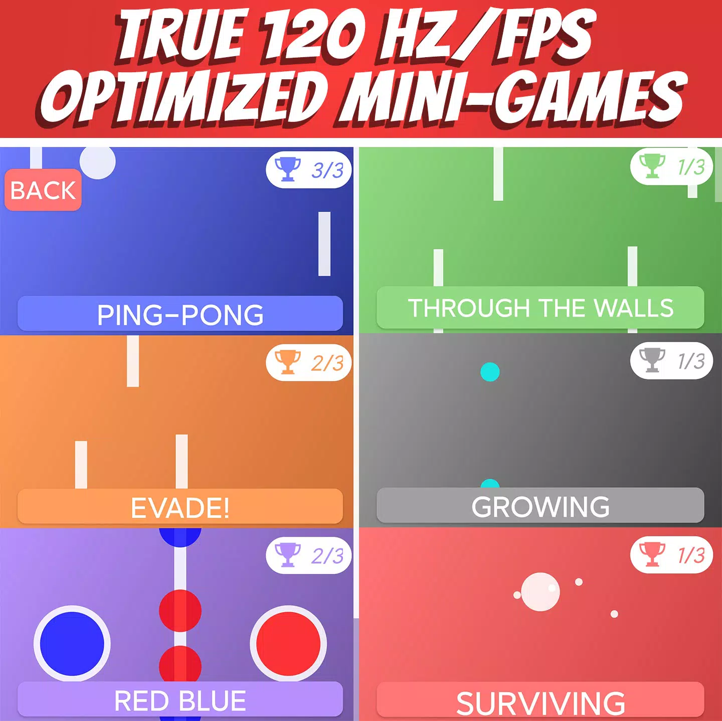120hz mini-jeux hors ligne APK pour Android Télécharger