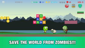 Frog vs Zombies الملصق