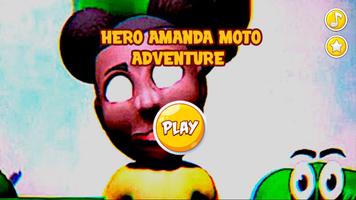 Amanda the Adventurer Game Run الملصق