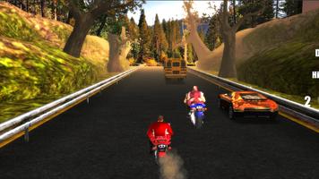 Moto Patrol Ride: stunt in highway 海报