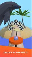 Bouncy Ball 3D Game - Hyper-ca ảnh chụp màn hình 1