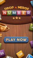 Drop and Merge: Number Puzzle Affiche