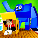 Blue Monster Rainbow Craft PE APK