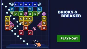 Brick Ball Fun - Crush blocks постер