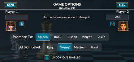 Chess 3d board game capture d'écran 3