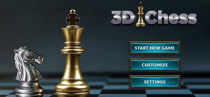 Chess 3d board game capture d'écran 1