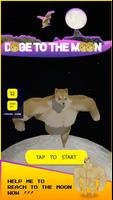 Doge to the Moon Affiche