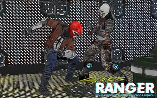 Cyber Ranger Ninja Fighting War Affiche