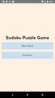 Sudoku Puzzle Affiche