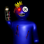 Escape: Blue Monster Rainbow icône