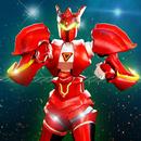 Robot X Jalan Pertempuran: Kocok Em Up Prajurit APK