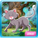 APK Найди котенка. Игра для детей 2-5 лет. Прятки.