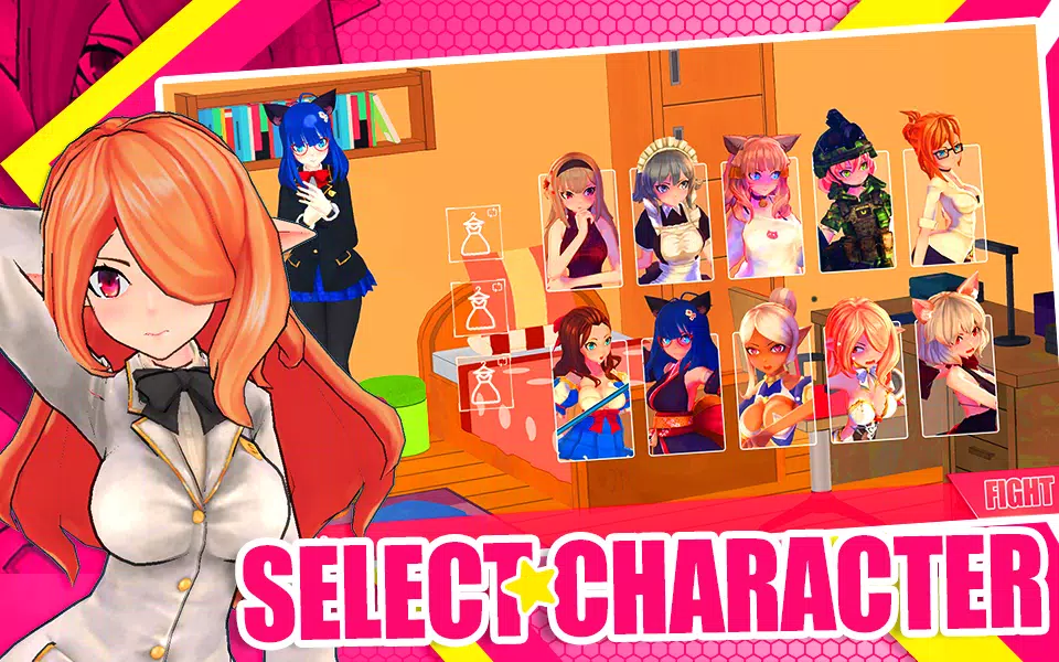 Download do APK de Luta Meninas Anime High School para Android