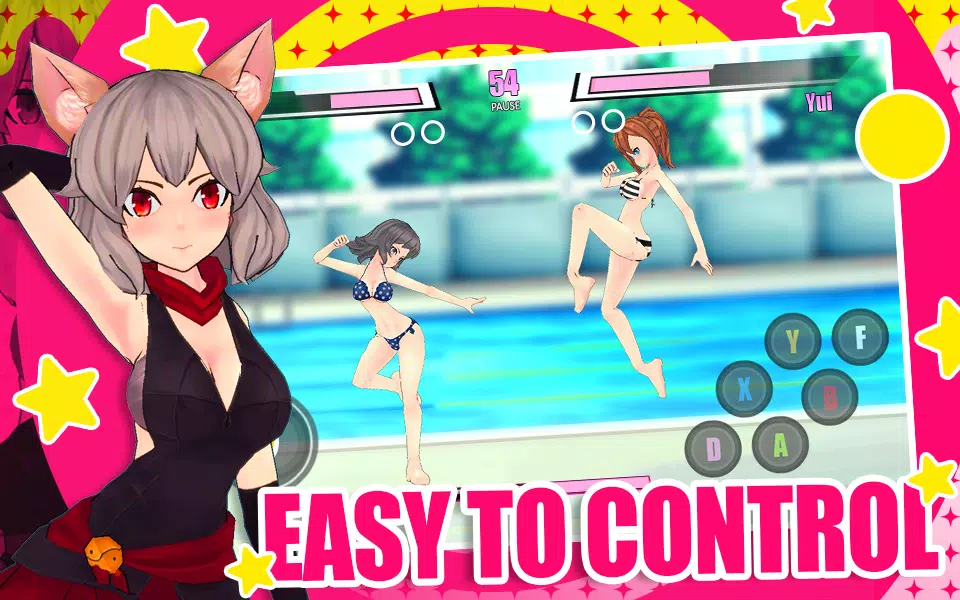 Download do APK de Luta Meninas Anime High School para Android