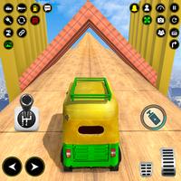 Tuktuk City Taxi Driving Game Affiche