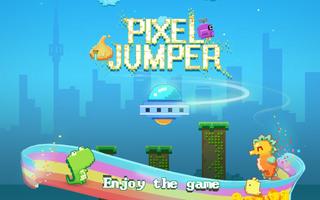 Pixel Jumper الملصق