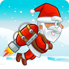 Flying Santa Geschenken-icoon