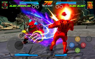 Heroes Alien Force Fight Ultimate Dünya Savaşı Ekran Görüntüsü 3