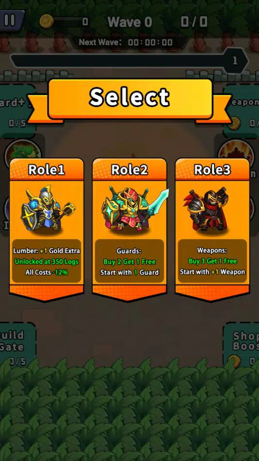 森林逃生:离线塔防角色扮演游戏