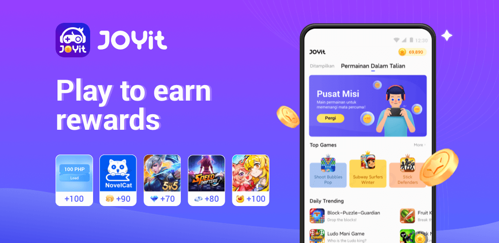 How to Download JOYit - Play & Earn Money for Android