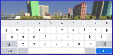 Game Keyboard for cheat codes