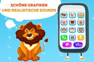 Telefon für Kinder. Geräusche, Zahlen, Tiere Screenshot 1