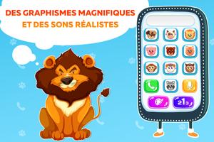 Téléphone pour les enfants. Sons, nombres, animaux capture d'écran 1