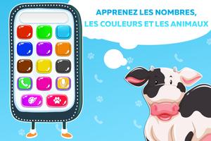 Téléphone pour les enfants. Sons, nombres, animaux capture d'écran 2