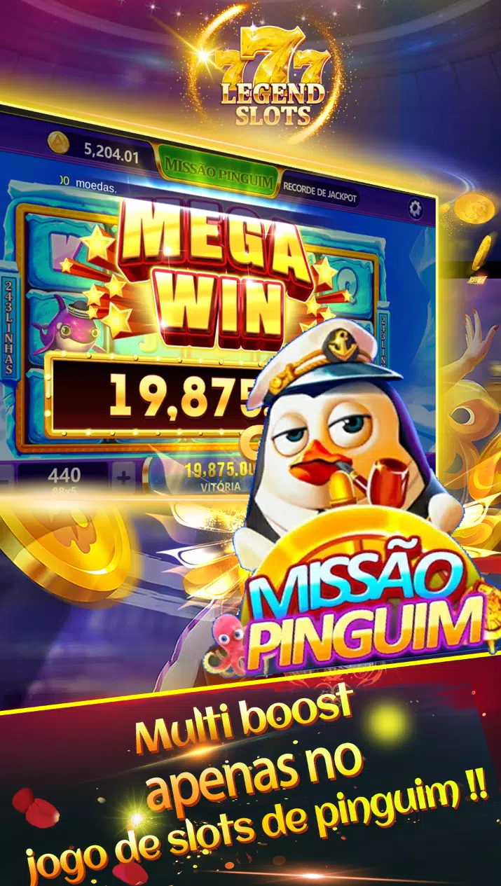 Download do APK de O pinguim congelado Slots para Android