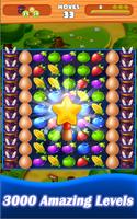 Juicy Fruits - Match 3 Game captura de pantalla 1