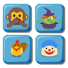 The Memory Game for kids Animals Monsters Emojis 圖標