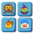 The Memory Game for kids Animals Monsters Emojis icon