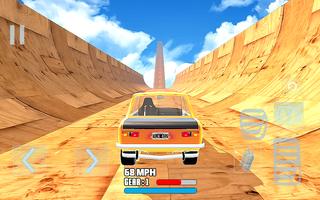 Mega Drive rampe Stunt Car Cha Affiche