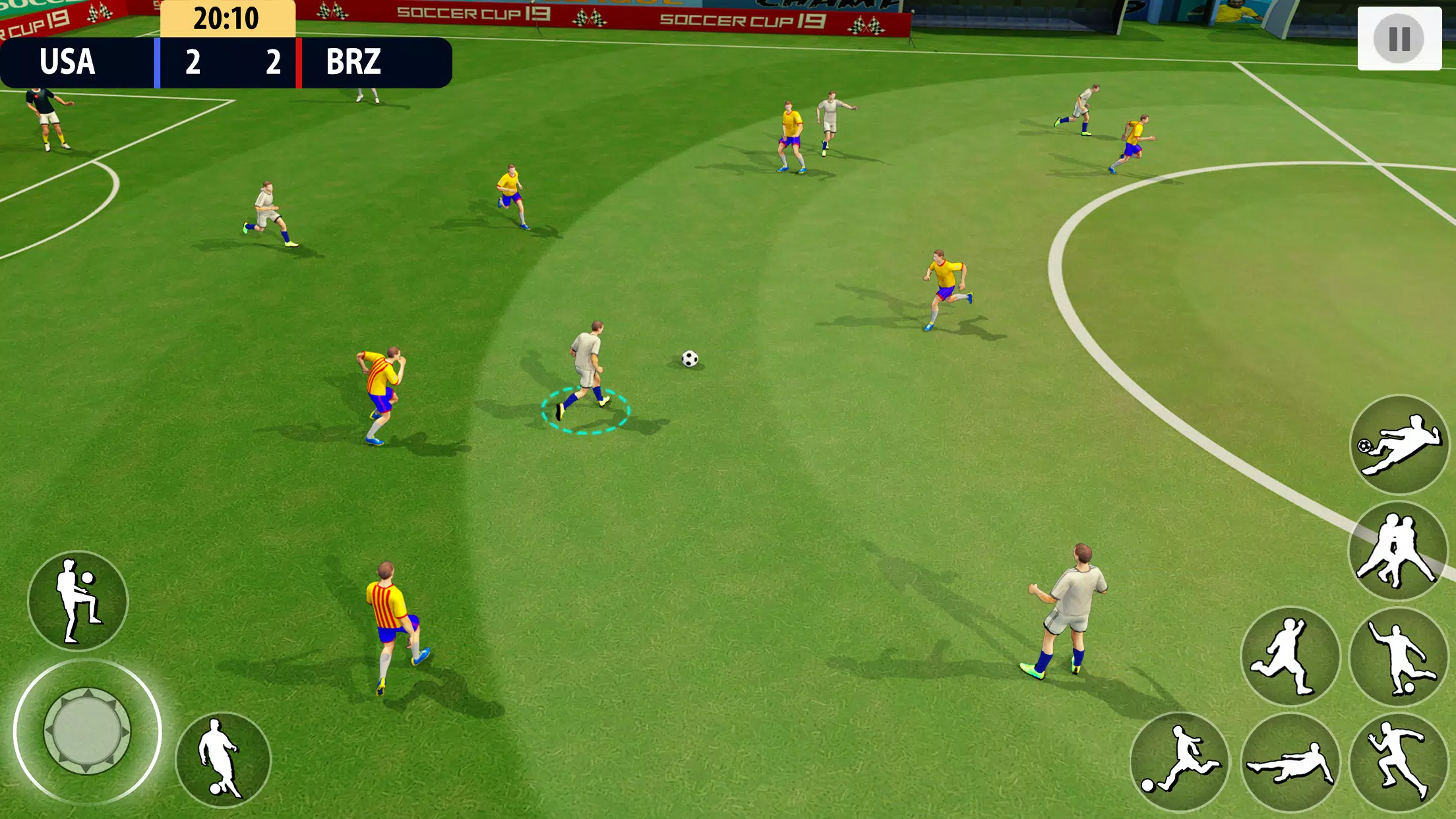 Download do APK de Jogo de futebol: Soccer Battle para Android