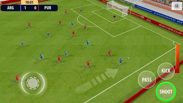 Soccer League Dream 2019: World Football Cup Game screenshot 4