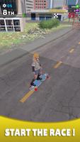 Longboard Skater poster