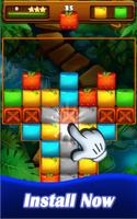 Jungle Puzzle - Cubes Pop Game Affiche