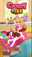 Candy Sweet Bee Puzzle Game постер