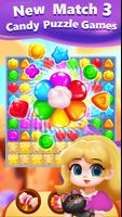 Candy Sweet Bee Puzzle Game скриншот 1