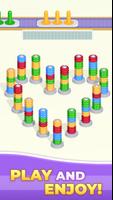 Color Nuts Sort - 3D Puzzle Ekran Görüntüsü 1