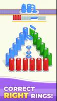Color Rings - 3D Sort Puzzle Poster