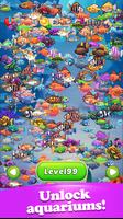 Aquarium Match 3:Ocean Party syot layar 1